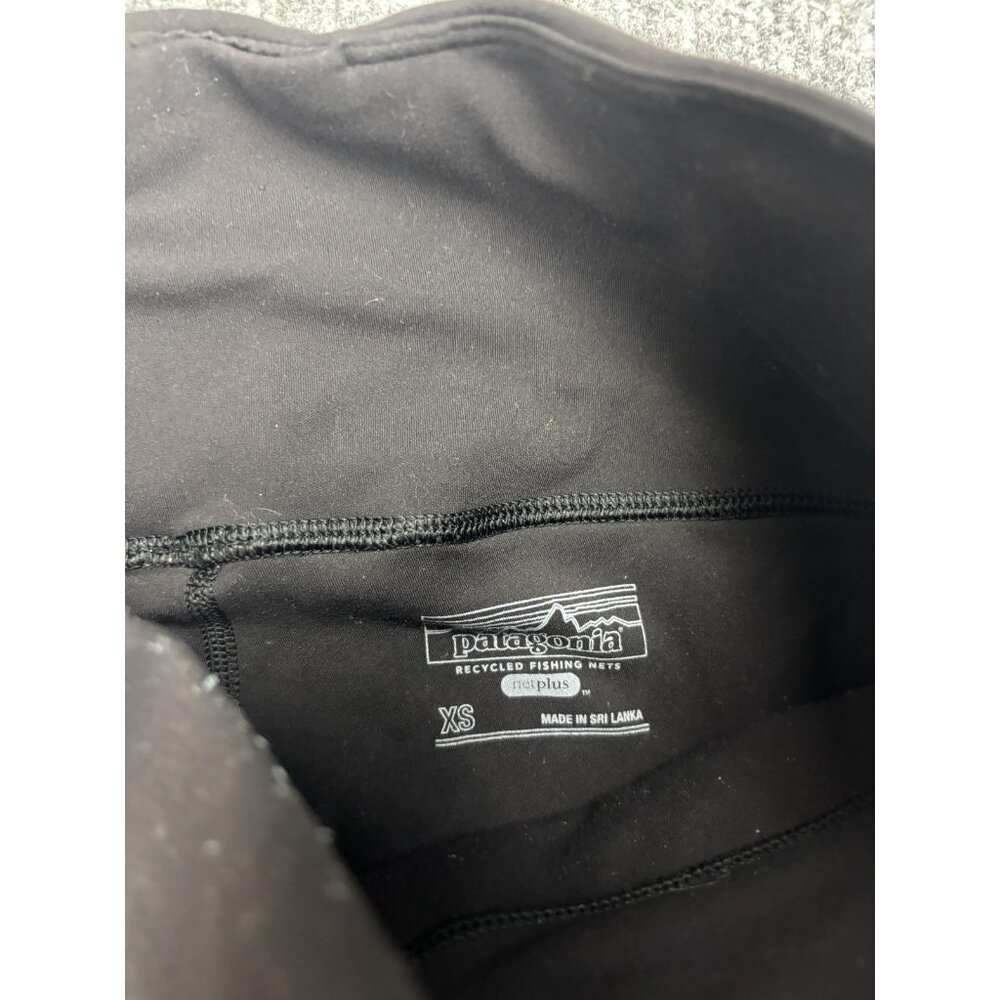 Patagonia Pants Womens XS Black NetPlus High Rise Leggings Yoga Activewear - Picture 2 of 7